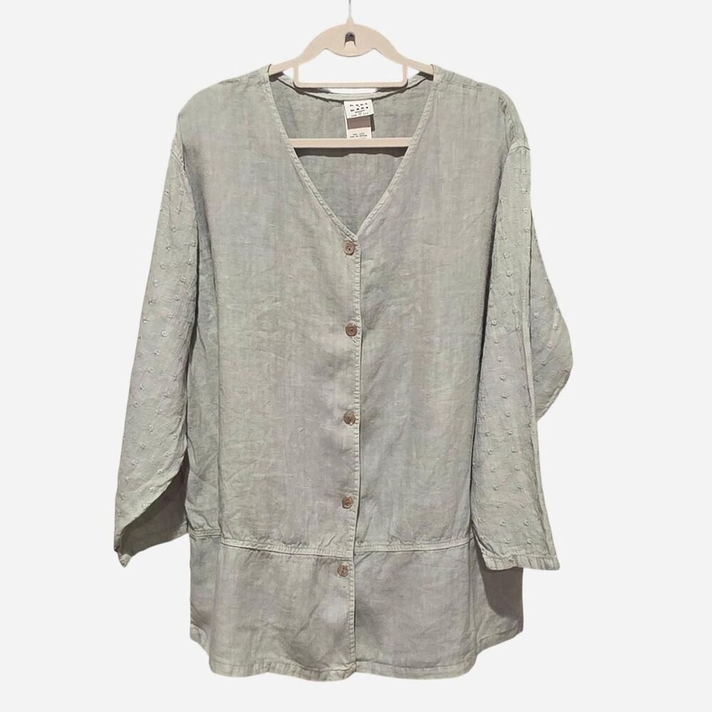 Vintage Marc Ware Sage green Tunic
